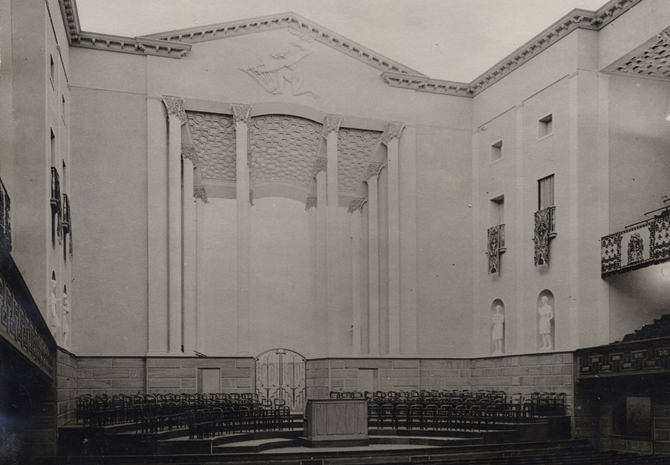 Stora salen 1926. Fotografi
