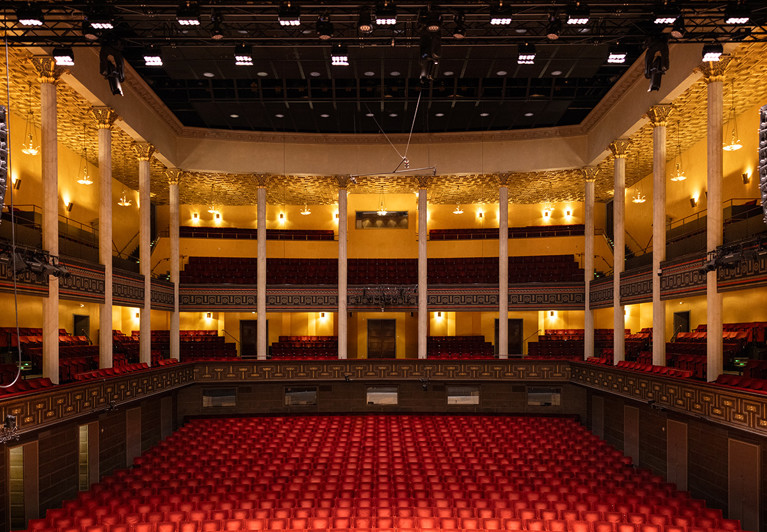 Stora salen. Fotografi.