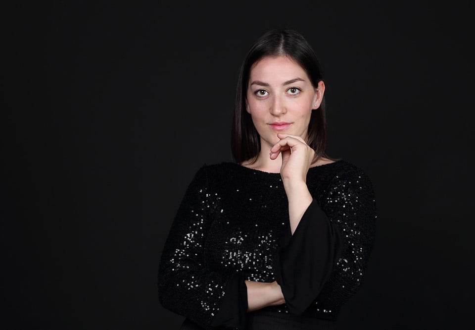 Närbild på kvinna. Fotografi